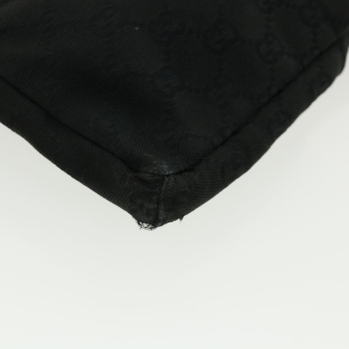 GUCCI GG Canvas Waist Bag Black 28566 36493