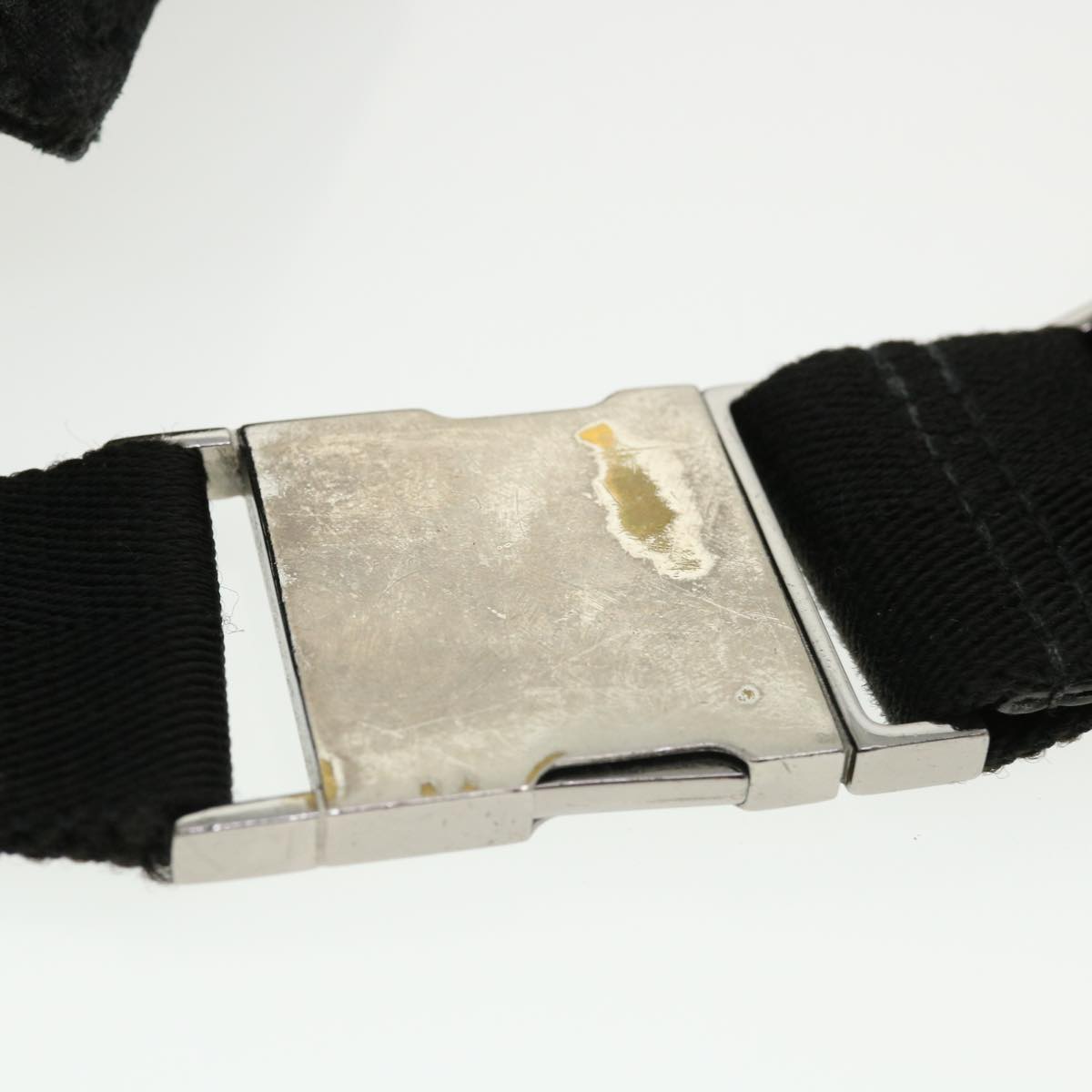 GUCCI GG Canvas Waist Bag Black 28566 36493