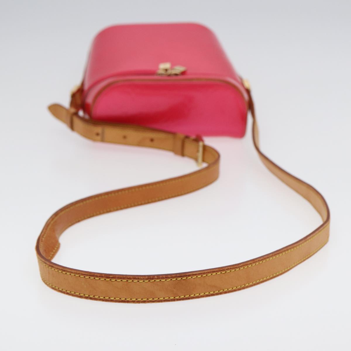 Louis Vuitton Sullivan  Patent Leather Shoulder Bag