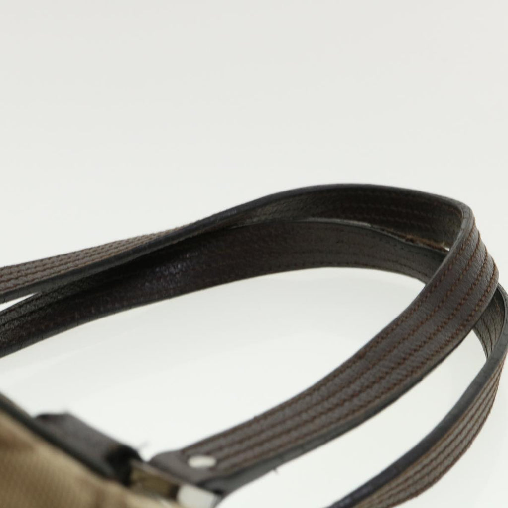 GUCCI GG Canvas Hand Bag Beige 113017 36542