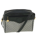 GUCCI Micro GG Canvas Shoulder Bag Navy Gray 001.56.0852 36585