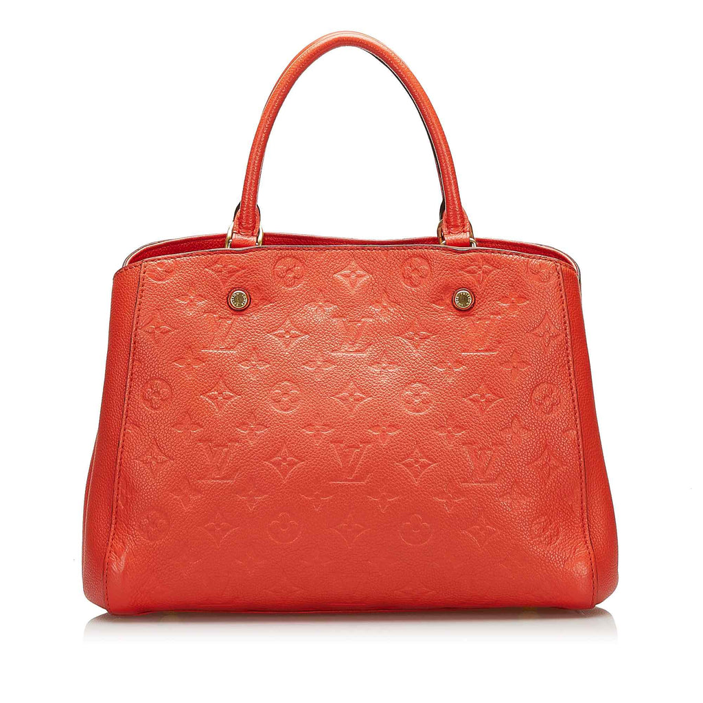 Louis Vuitton  Monogram Empreinte Montaigne MM Satchel Bag ()