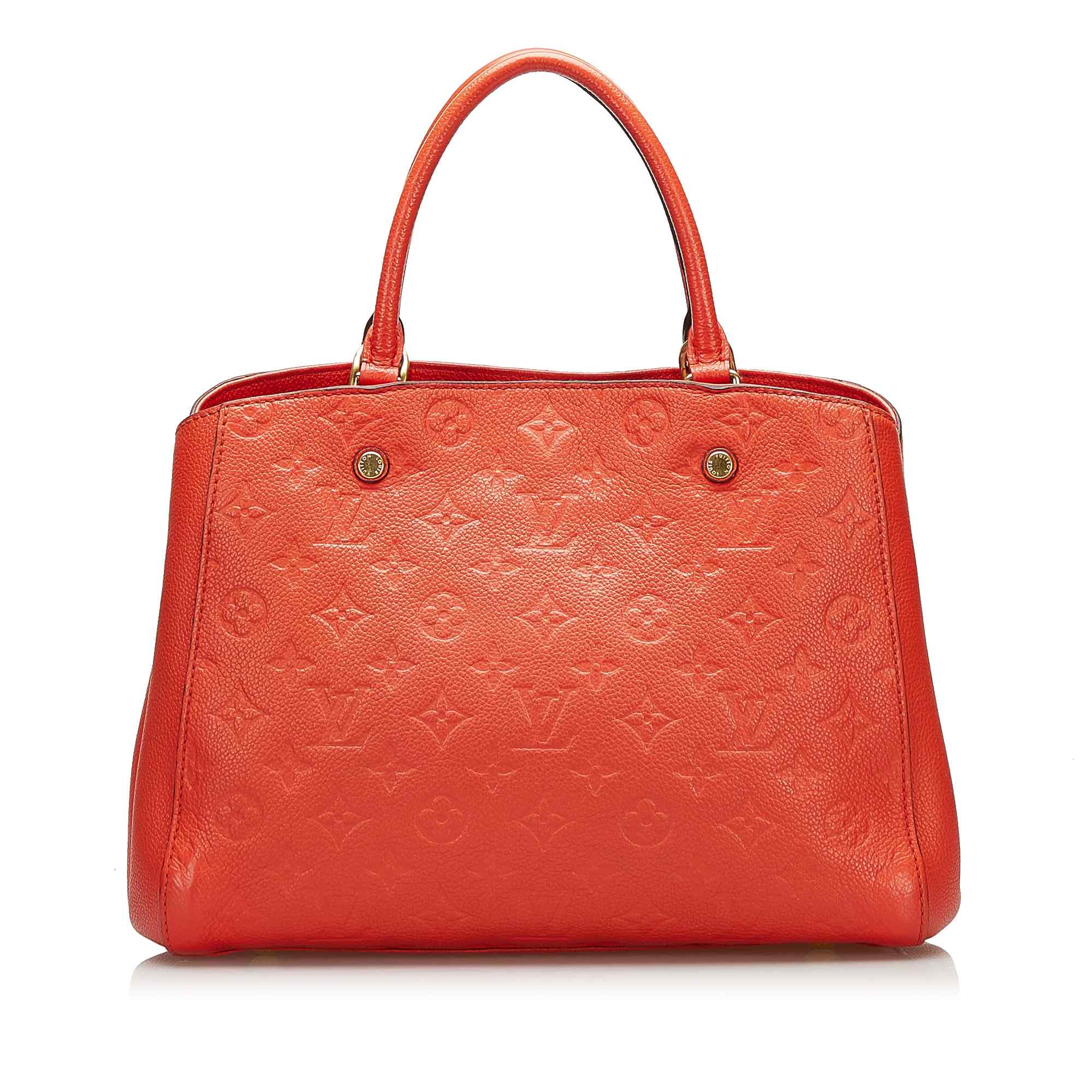 Louis Vuitton  Monogram Empreinte Montaigne MM Satchel Bag ()
