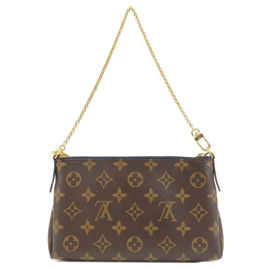 Louis Vuitton Monogram Pallas Clutch 2Way Bag Hand Bag M44058