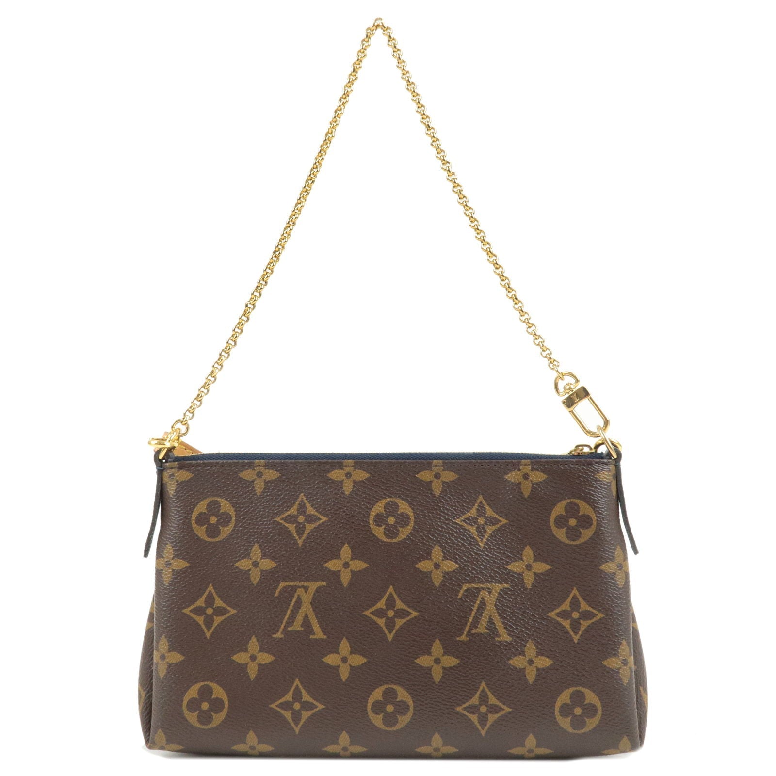 Louis Vuitton Monogram Pallas Clutch 2Way Bag Hand Bag M44058