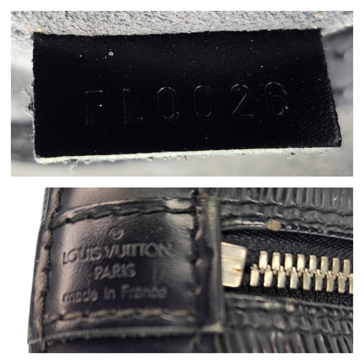Louis Vuitton 2006 Black EPI Alma PM Satchel
