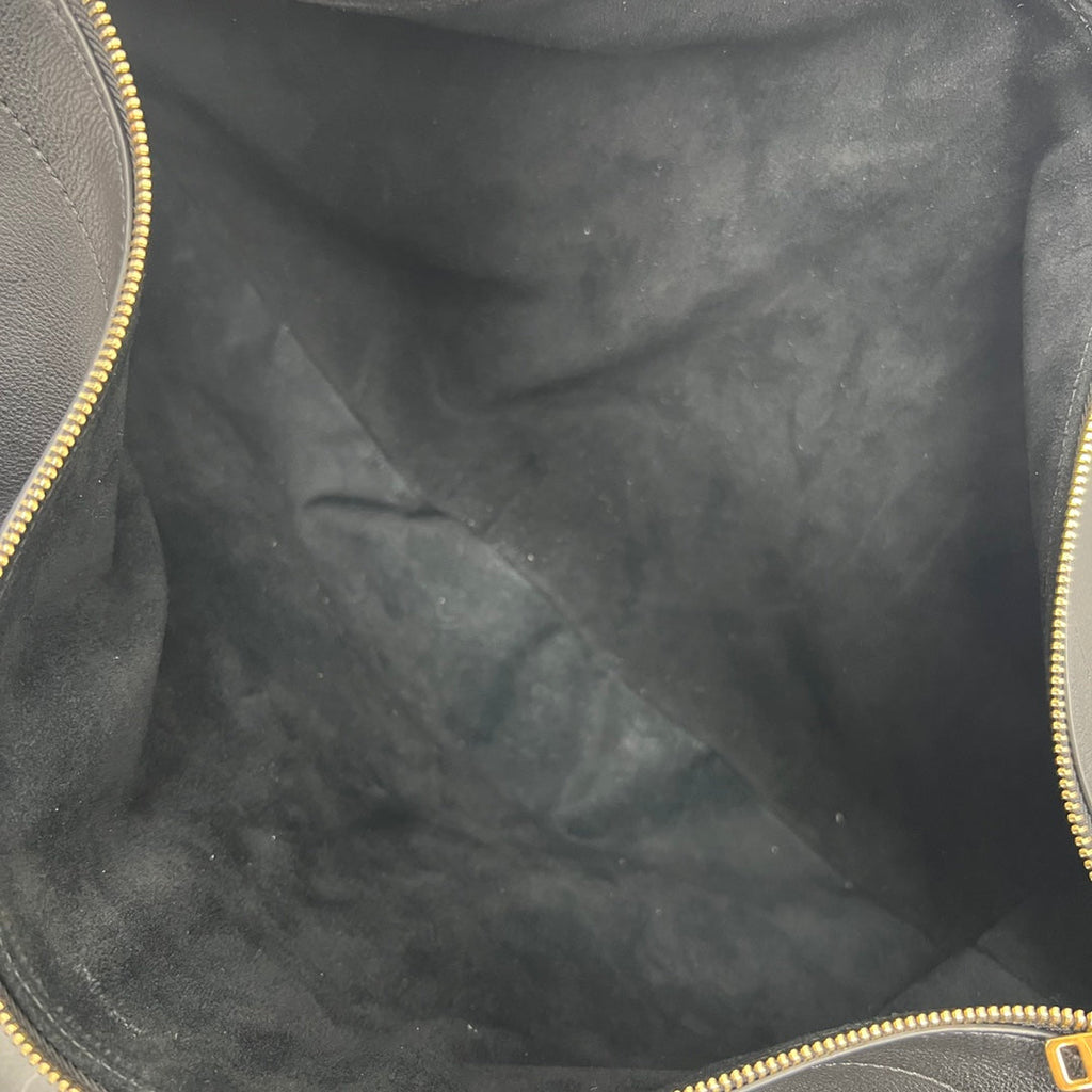 CE Medium Leandre Bag In Supple Black For Women 14in/35cm 197263DV7.38NO