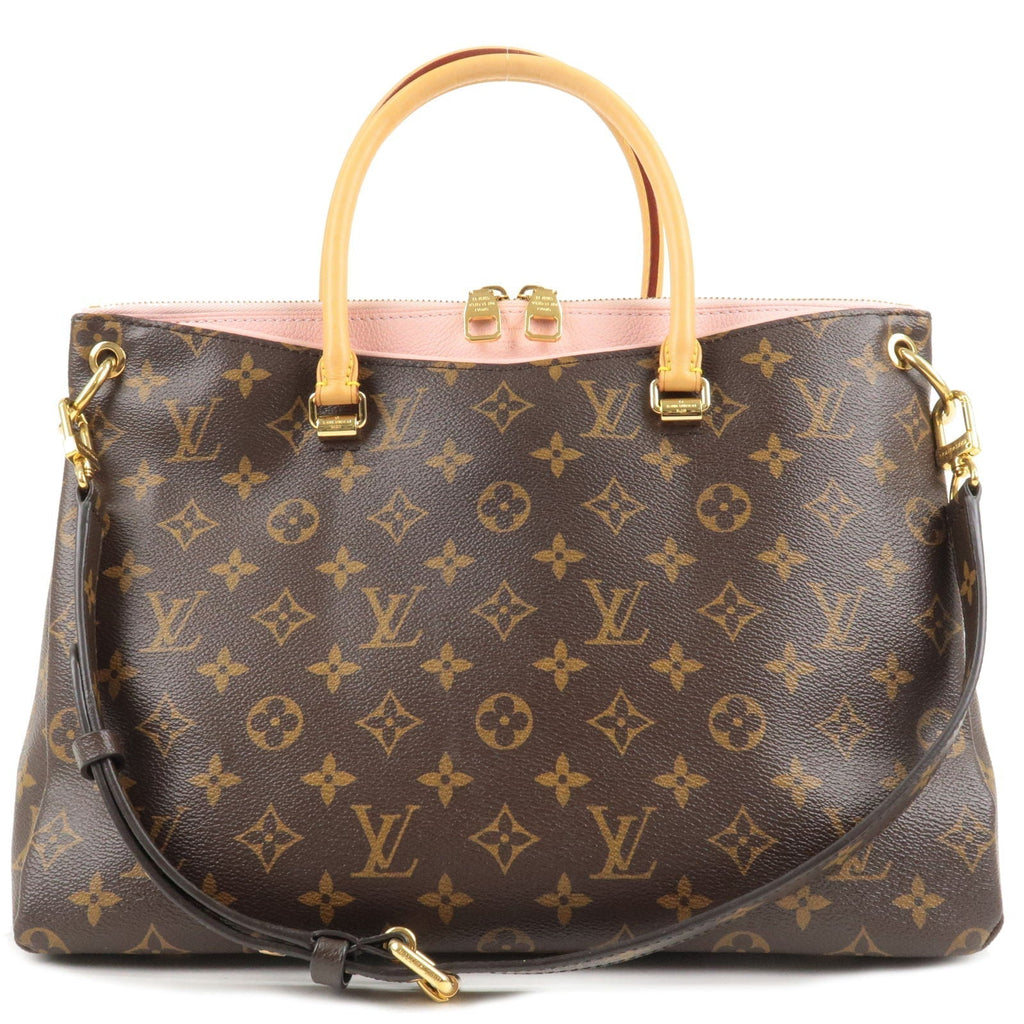 Louis Vuitton Monogram Pallas 2Way Bag Hand Bag Rose Poudre M43400