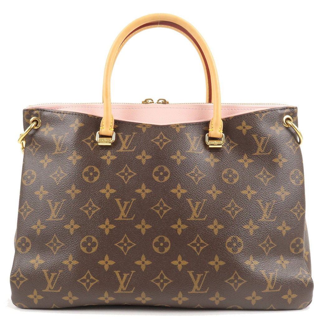 Louis Vuitton Monogram Pallas 2Way Bag Hand Bag Rose Poudre M43400