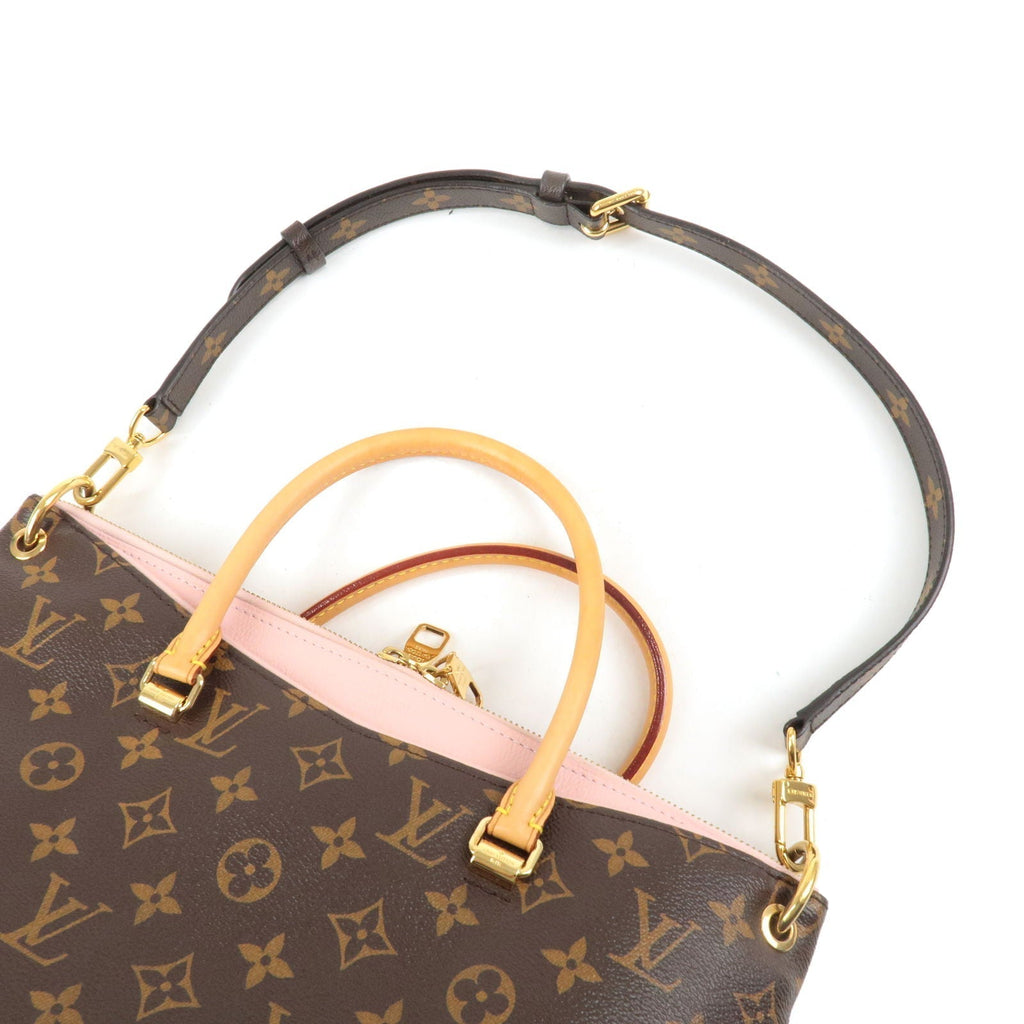 Louis Vuitton Monogram Pallas 2Way Bag Hand Bag Rose Poudre M43400