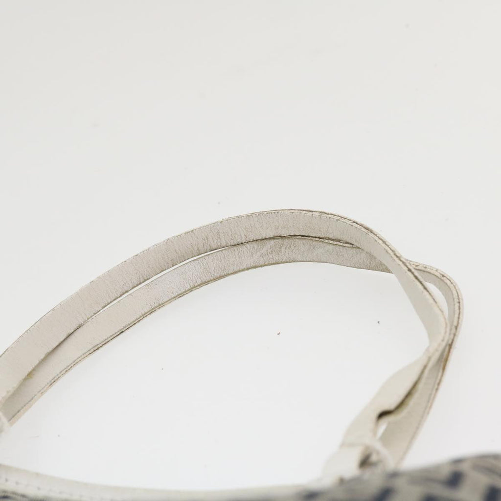 FENDI Zucchino Canvas Hand Bag Navy 2384-8BH006-028 36667