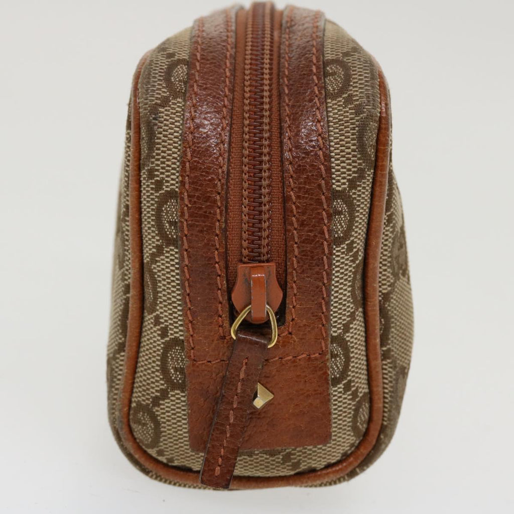 GUCCI GG Canvas Pouch Beige 120978 36673