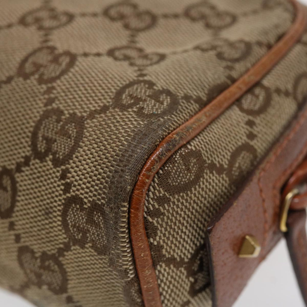 GUCCI GG Canvas Pouch Beige 120978 36673