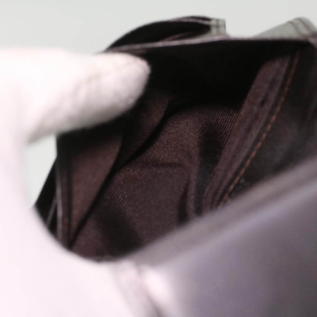 FENDI Zucca Canvas Wallet Black Brown 2401-8M0023-029 36688