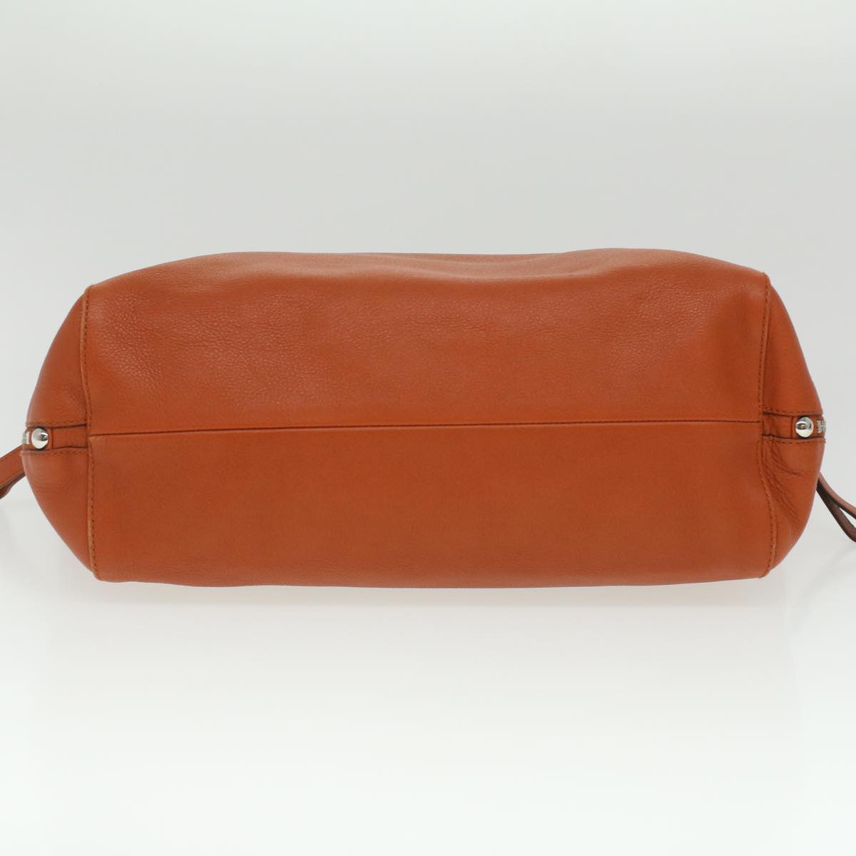GUCCI Shoulder Bag Leather Orange Brown 232952 36699