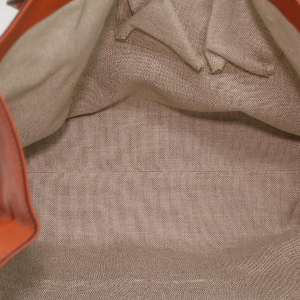 GUCCI Shoulder Bag Leather Orange Brown 232952 36699
