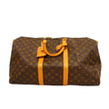 Louis Vuitton Keepall Bandouliere 50  Canvas Travel Bag ()