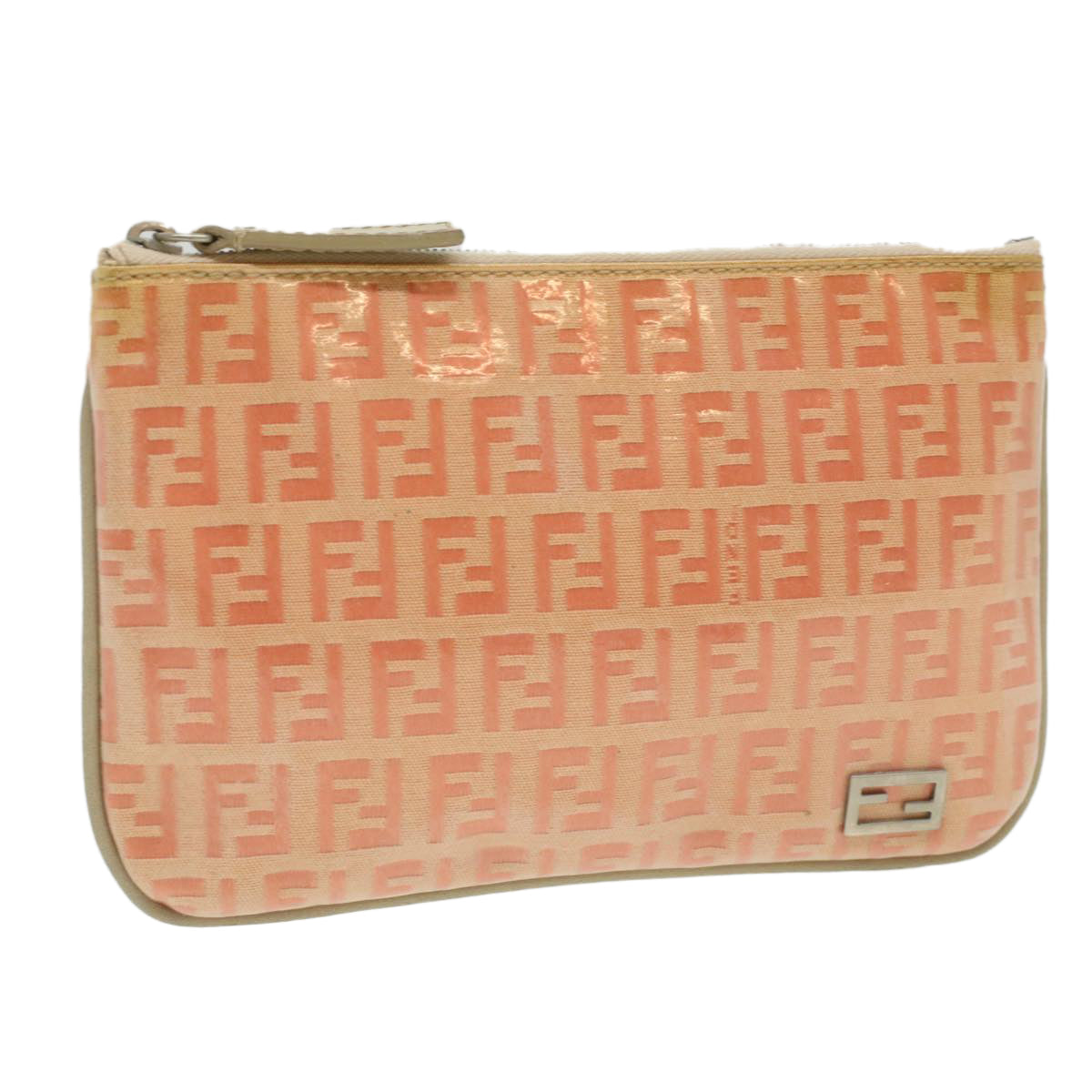 FENDI Pouch Enamel Pink 36707