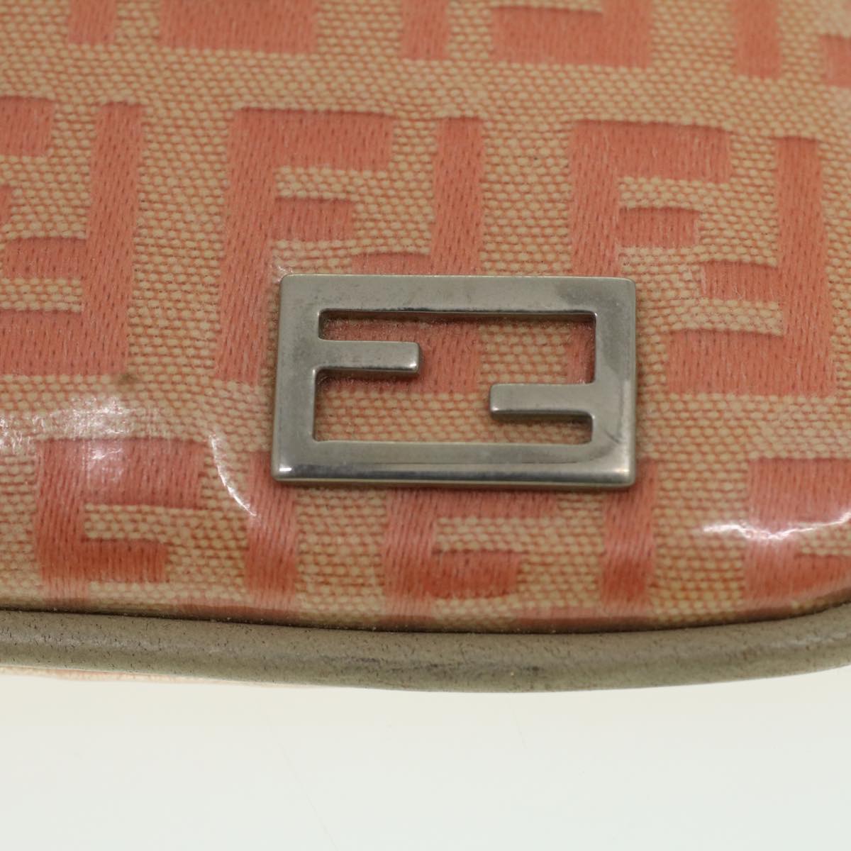 FENDI Pouch Enamel Pink 36707