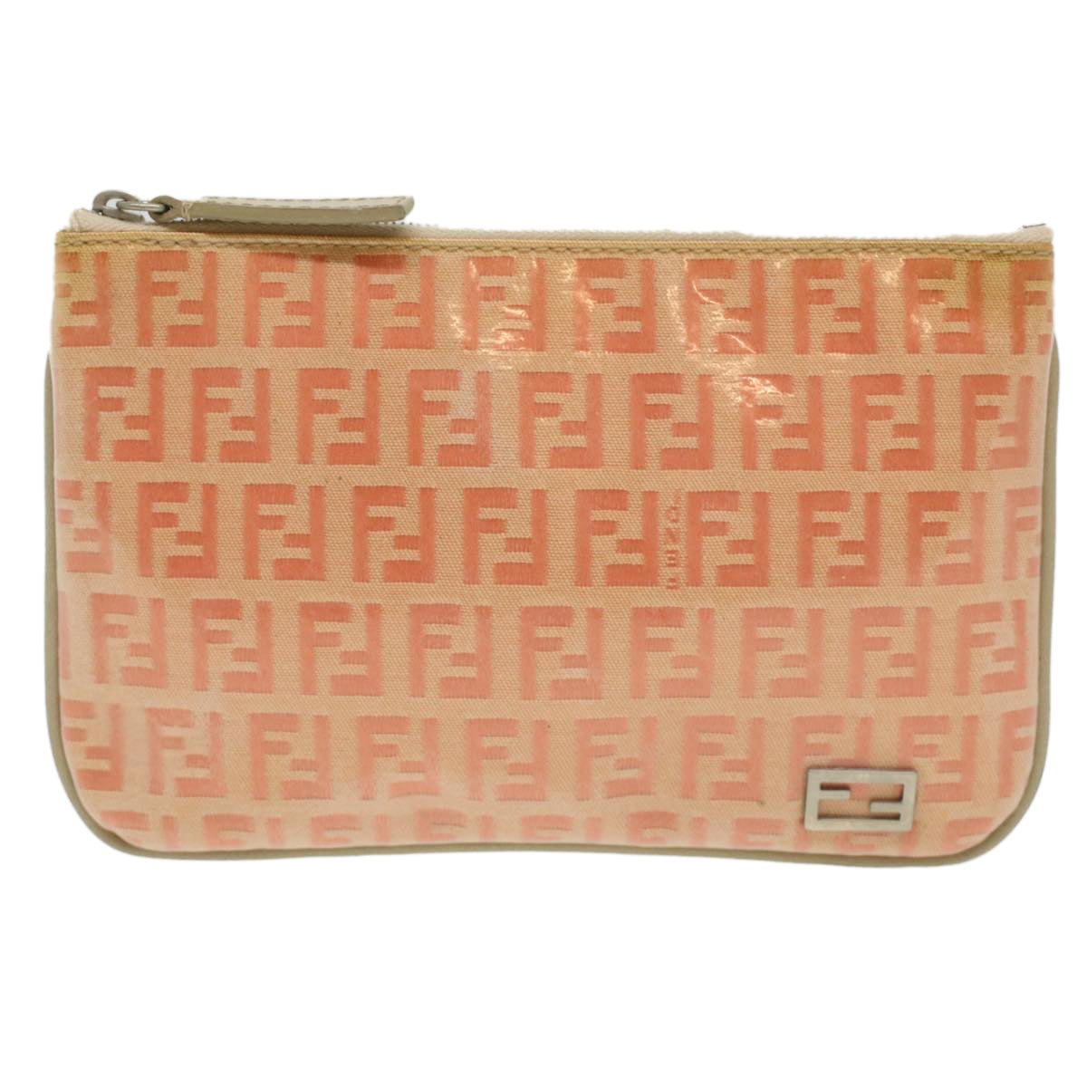 FENDI Pouch Enamel Pink 36707