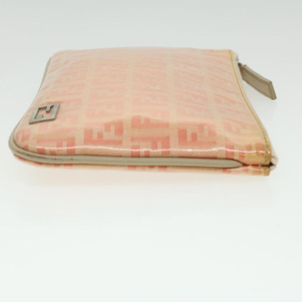 FENDI Pouch Enamel Pink 36707