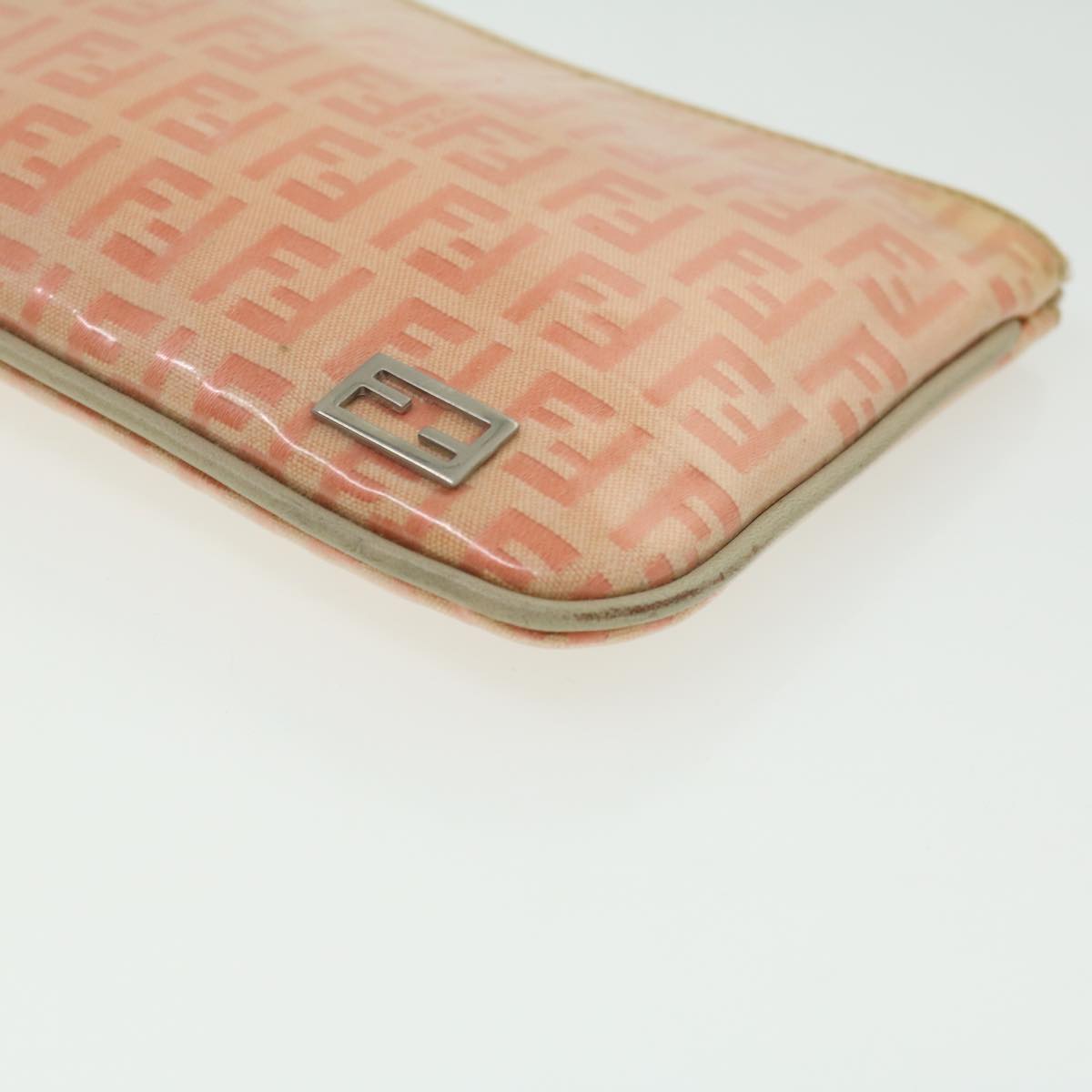 FENDI Pouch Enamel Pink 36707