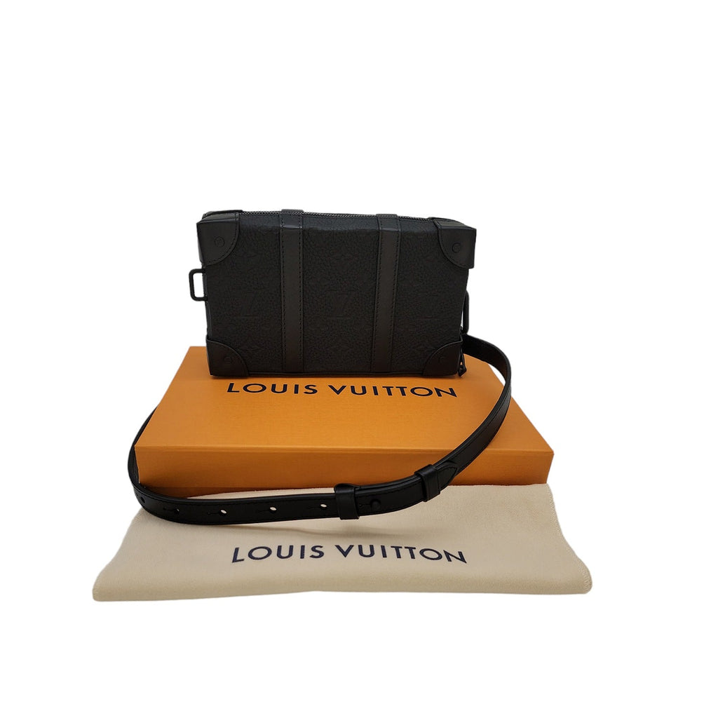 Louis Vuitton Monogram Embossed Taurillon Leather Soft Trunk Wallet