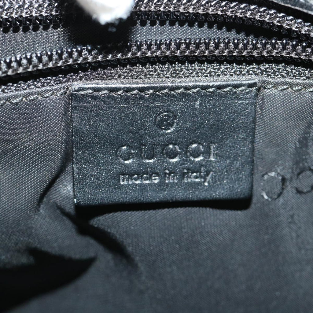 GUCCI Shoulder Bag Nylon Black 36785