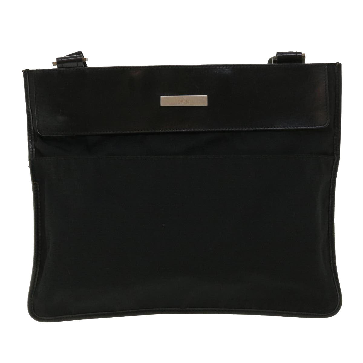 GUCCI Shoulder Bag Nylon Black 36785