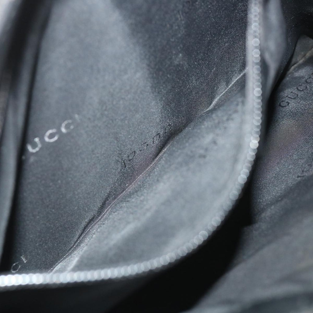 GUCCI Shoulder Bag Nylon Black 36785