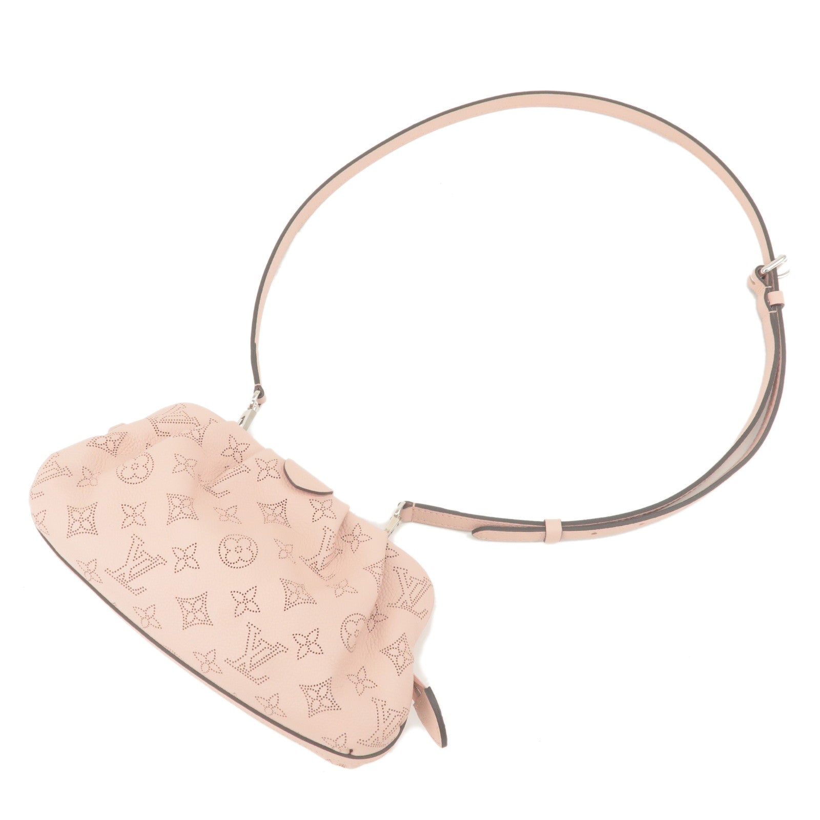 Louis Vuitton Monogram Mahina Scala Mini Shoulder Bag Pink