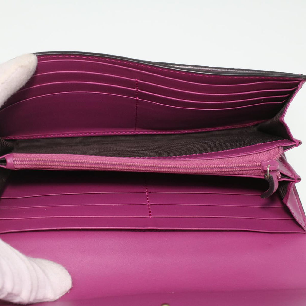 GUCCI Guccissima Long Wallet Pink 388679 36795