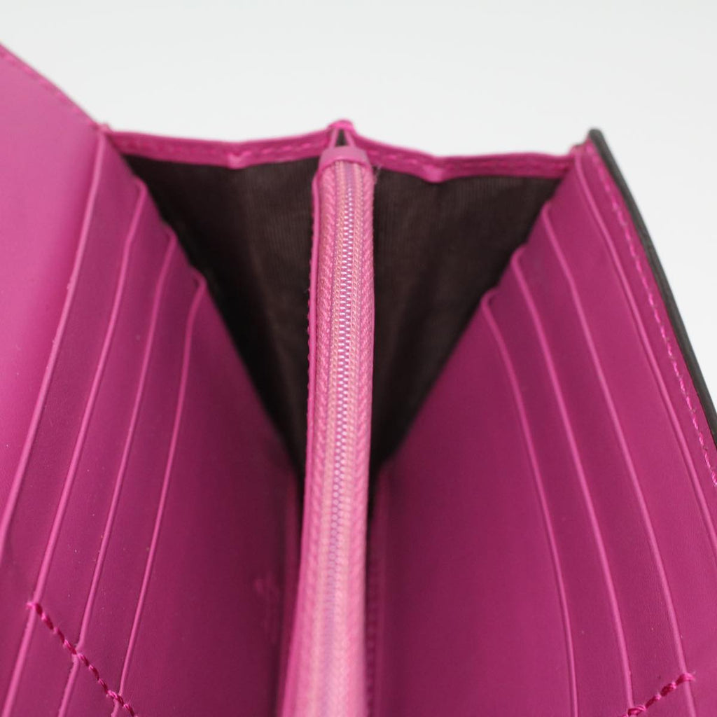 GUCCI Guccissima Long Wallet Pink 388679 36795
