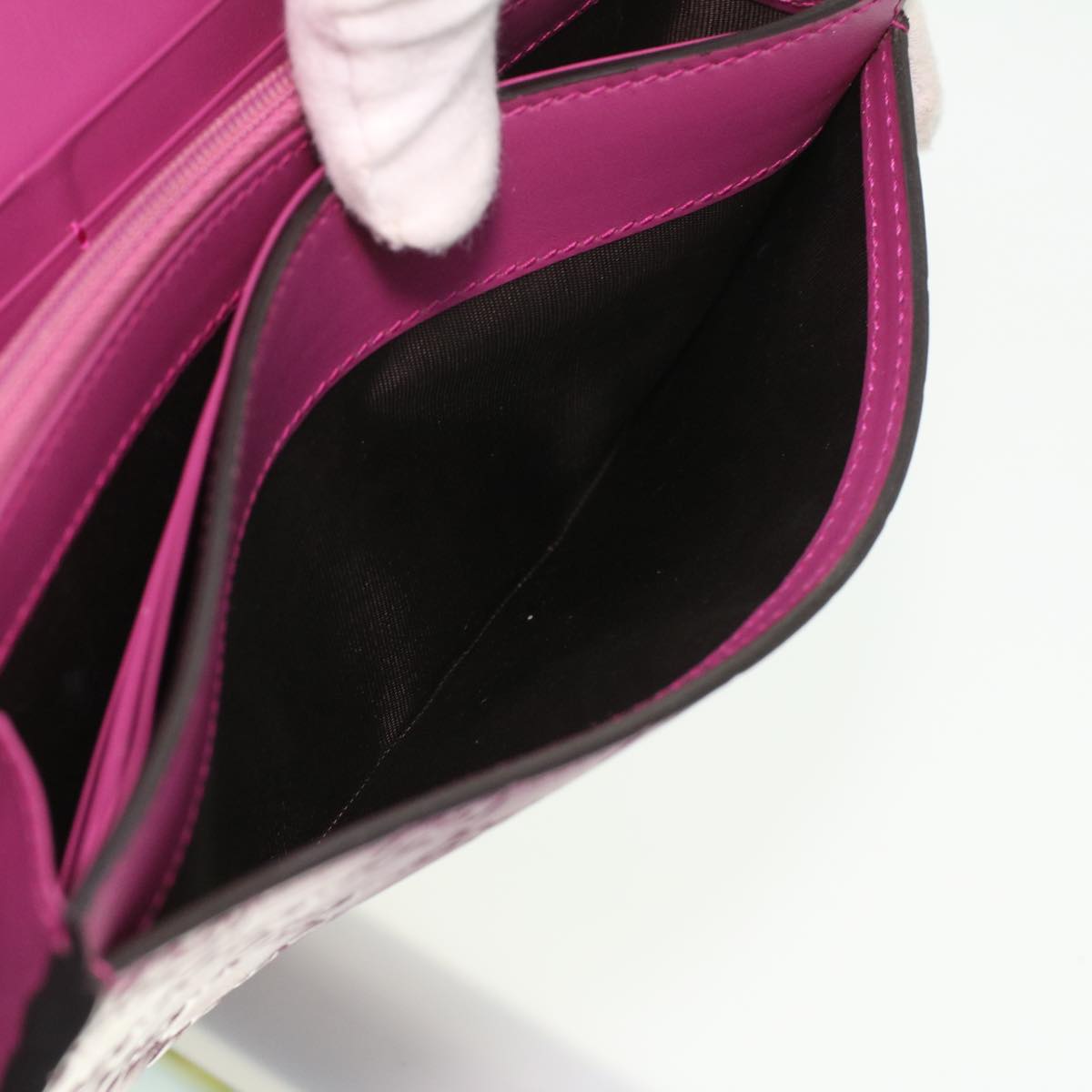 GUCCI Guccissima Long Wallet Pink 388679 36795