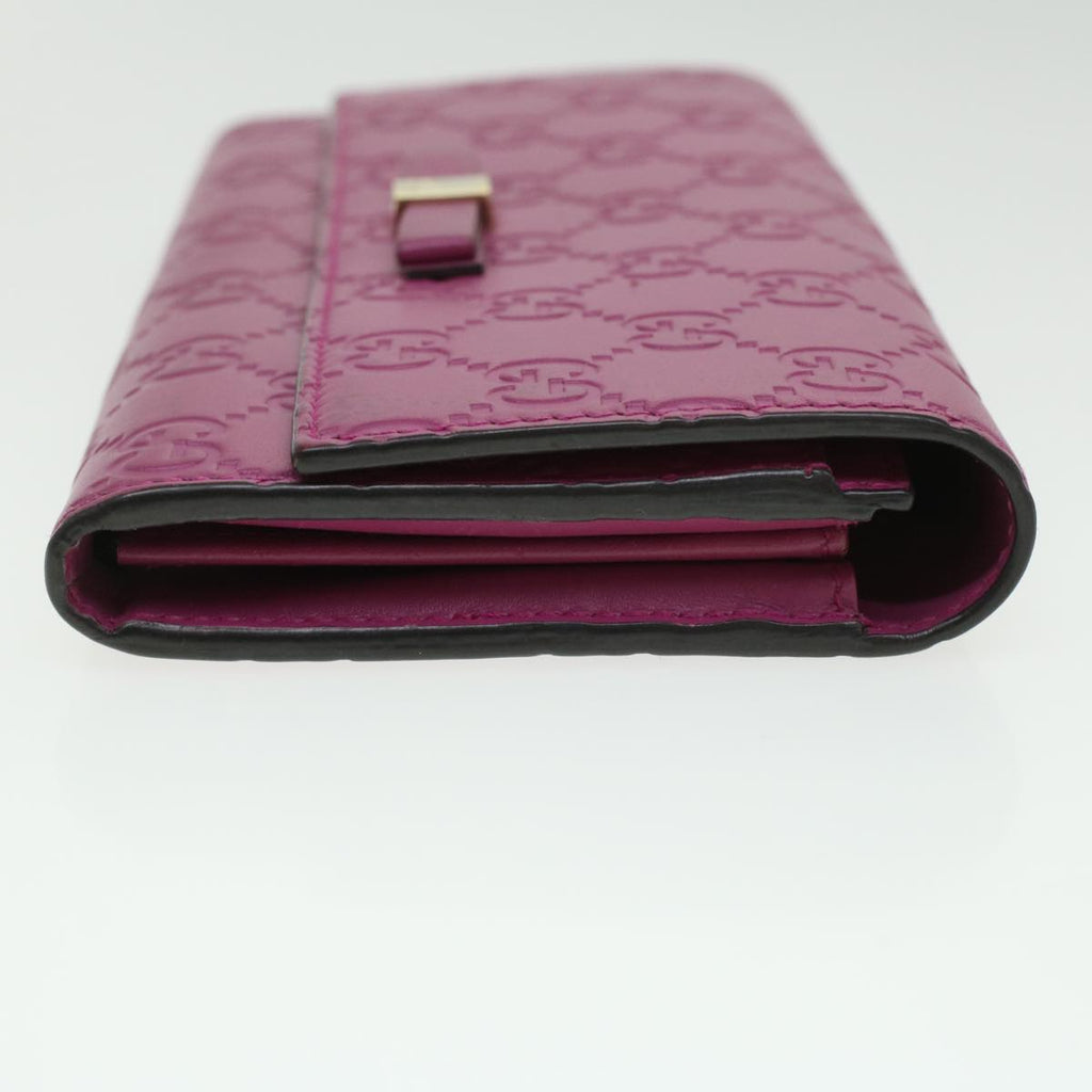 GUCCI Guccissima Long Wallet Pink 388679 36795