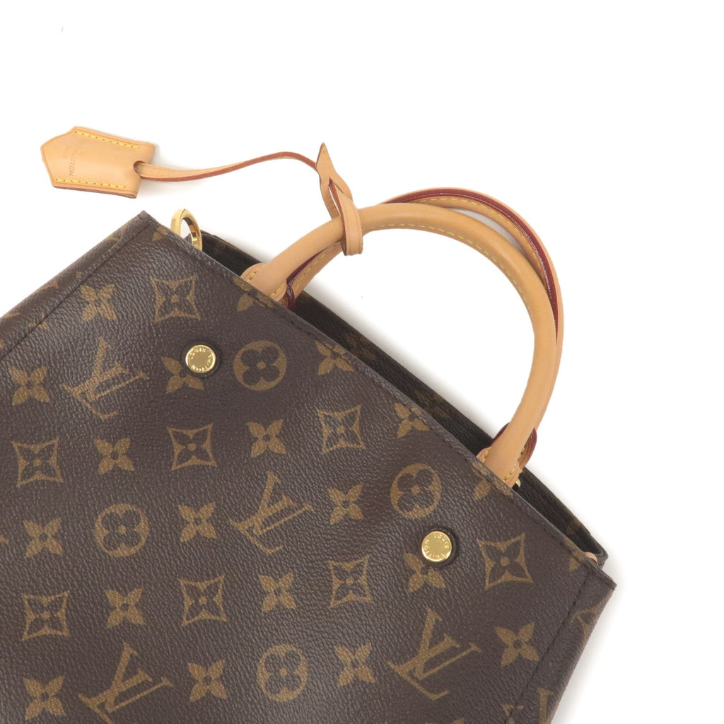Louis Vuitton Monogram Montaigne BB 2Way Bag Hand Bag M41055