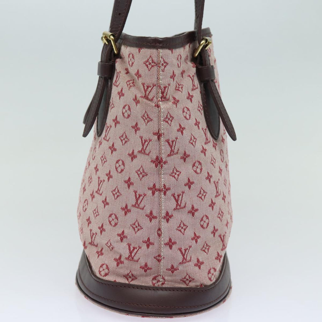 Louis Vuitton Monogram Mini Bucket Pm Shoulder Bag Cherry Lv
