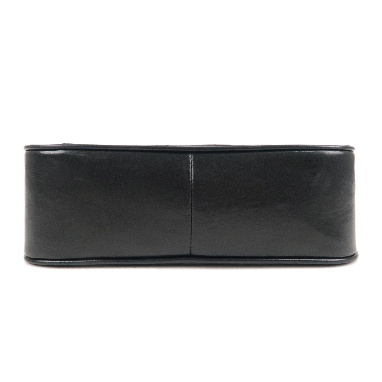 CHANEL Matelasse Lamb Skin Bijoux Chain Shoulder Bag Black
