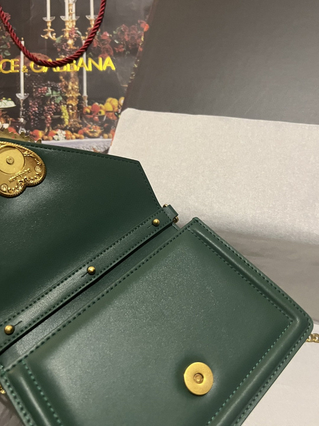 GLAMI Small Devotion Bag In Plain Green For Women 7.5in/19cm GLAMI GLAMI6711AV89380530