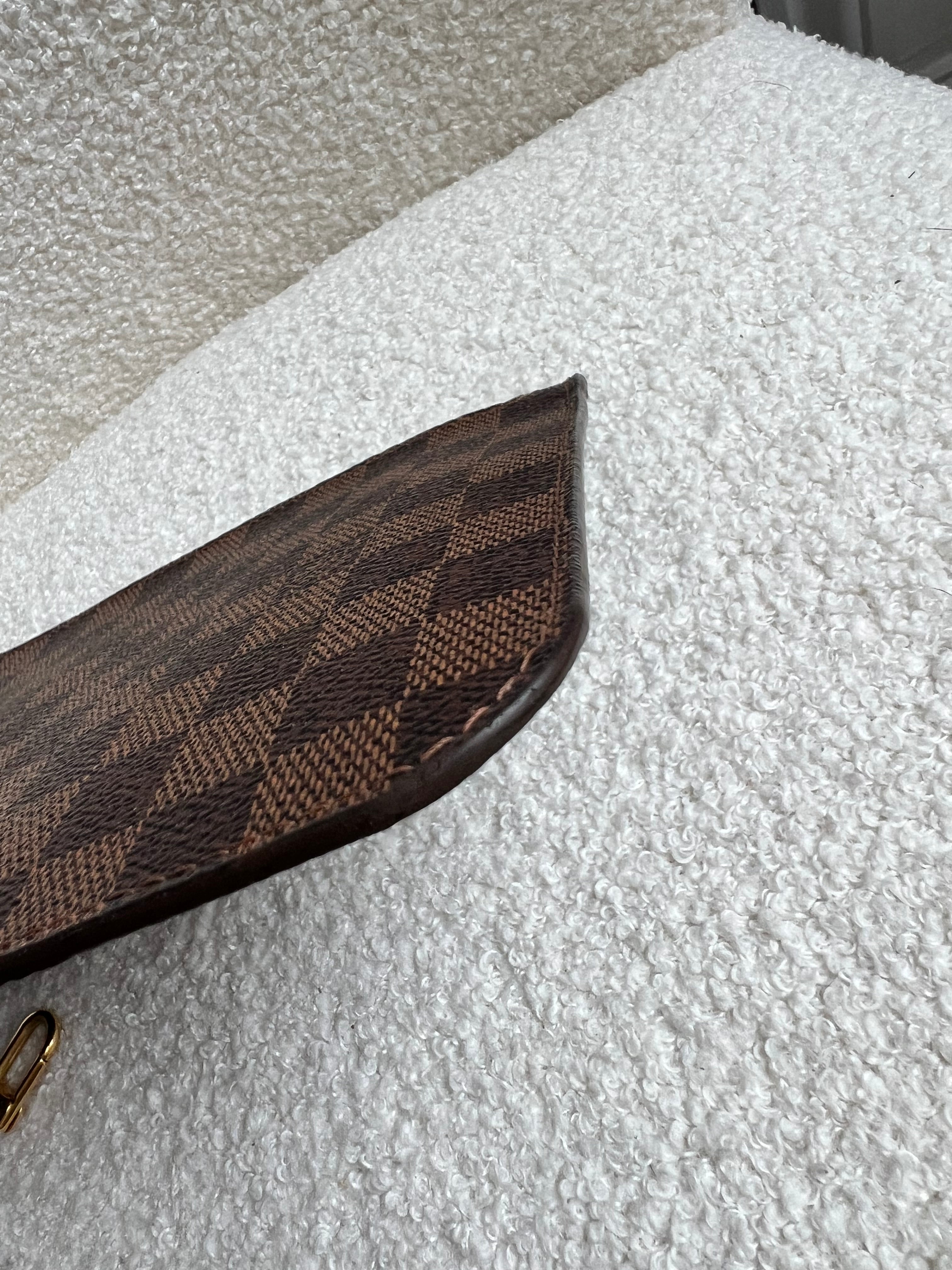 Louis Vuitton Pouch (from Neverfull) in Damier Ebene
