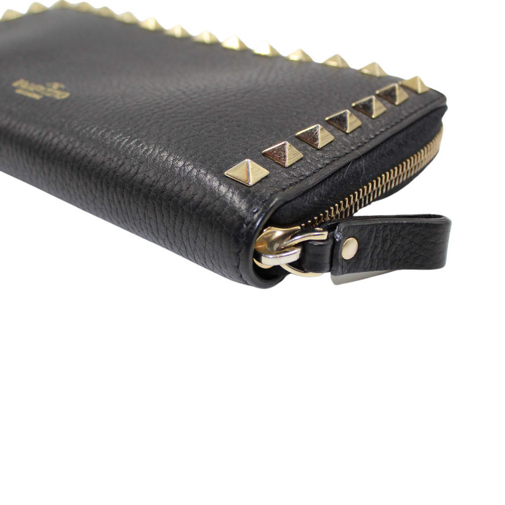 Valentino RockStud Leather Wallet