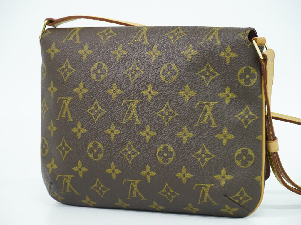 Louis Vuitton Musette Tango  Canvas Shoulder Bag