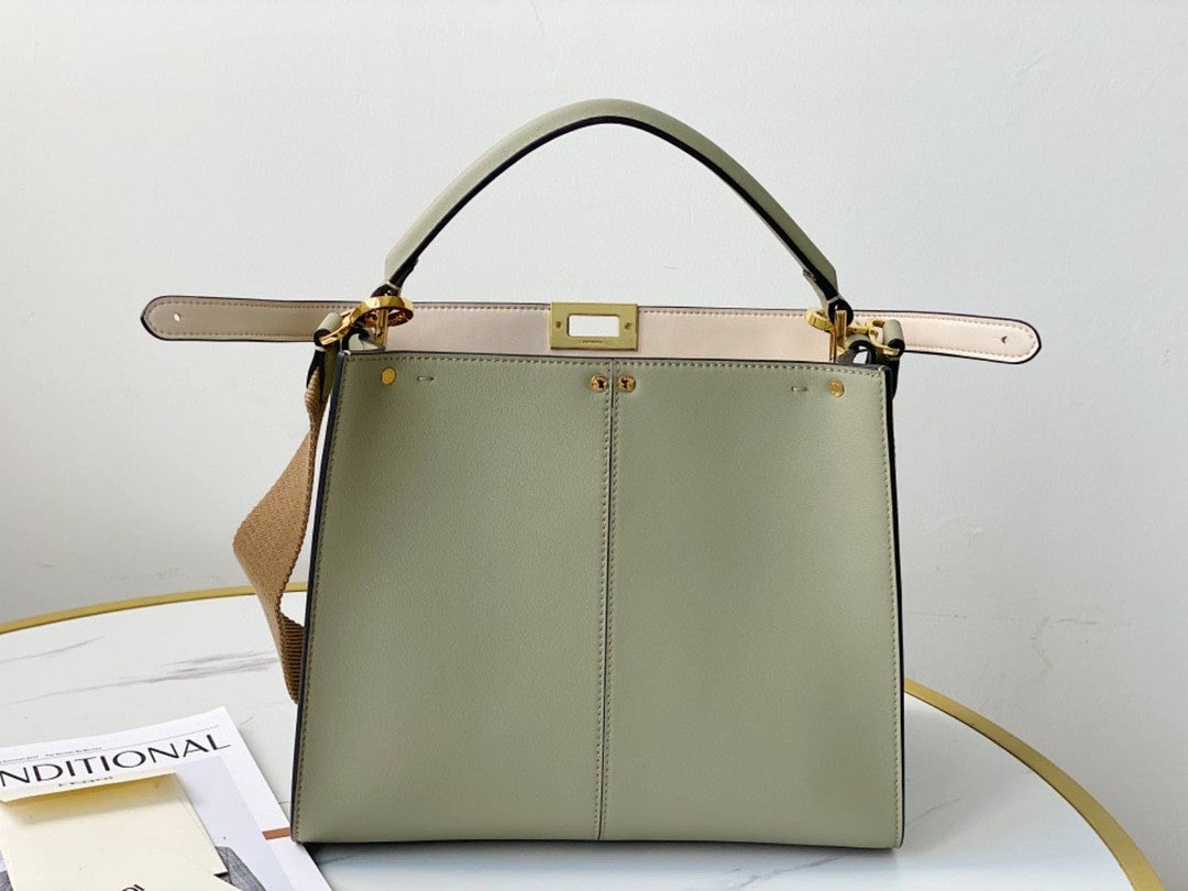 FI GlamI X-Lite Tote MeGLAMIum Beige Bag For Woman 30cm/12in