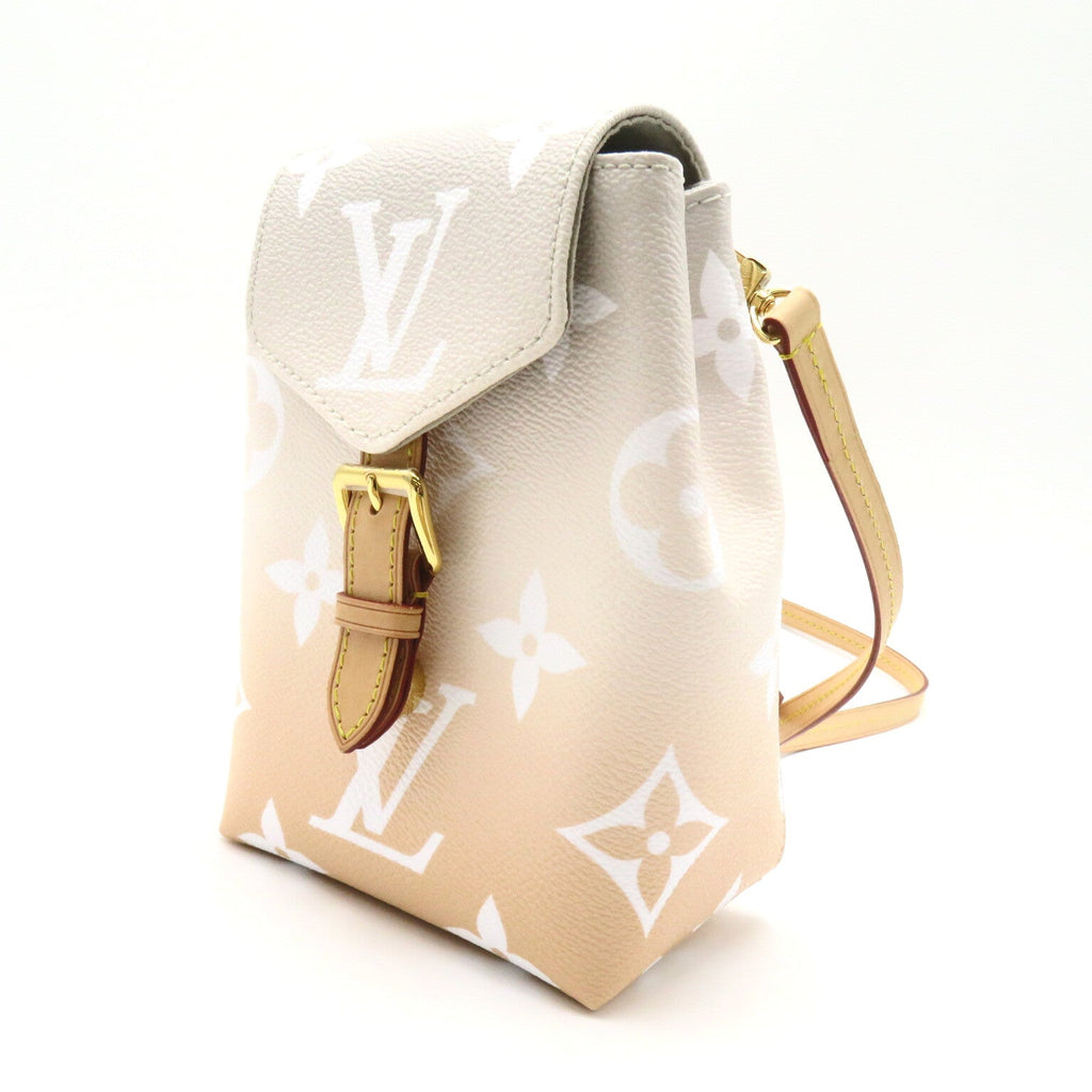 Louis Vuitton Louis Vuitton  the Pool Tenny Backpack Rucksack Backpack Bag PVC Coated Canvas Monogram Giant  Grey/Orange/GrPrim M45764