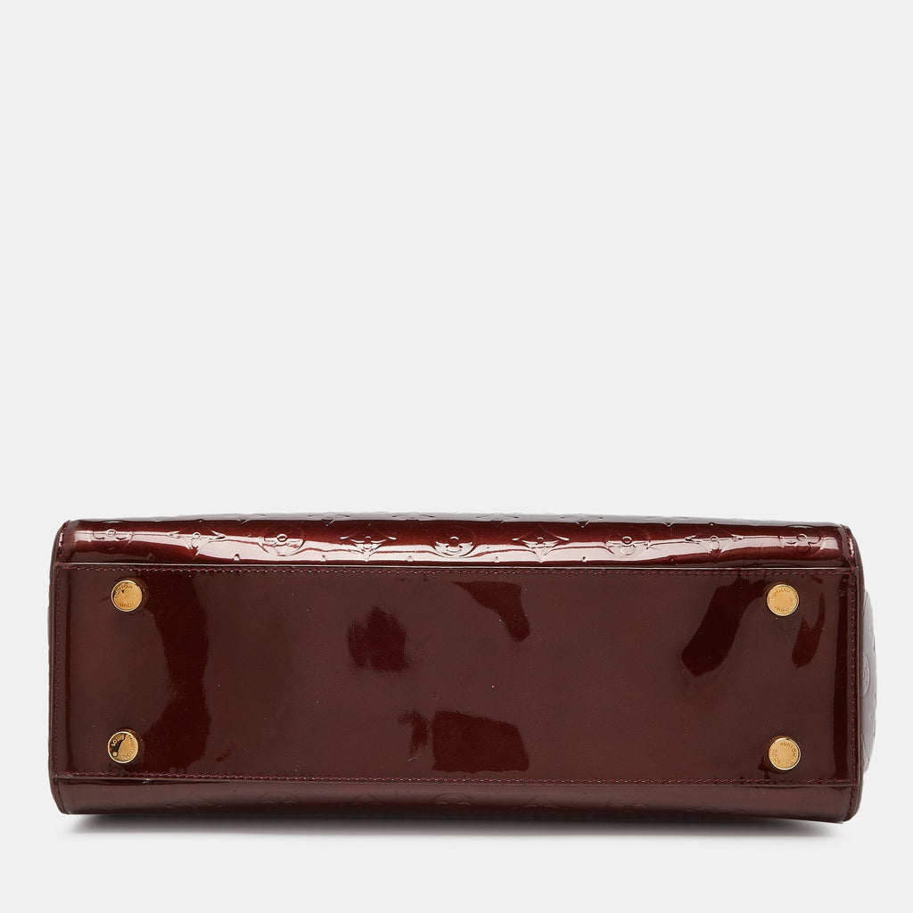 Louis Vuitton Amarante Monogram Vernis Brea Gm Bag