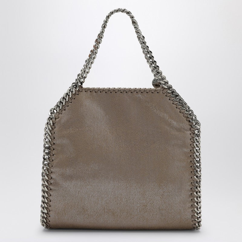 Stella Mccartney Falabella Mini Shiny Beige Bag Women