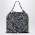 Stella Mccartney Falabella Mini BouclÃƒÆ’Ã‚Â© Blue MÃƒÆ’Ã‚Â©lange Bag Women
