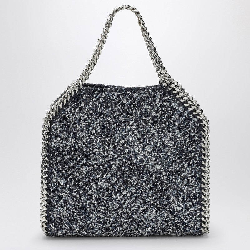 Stella Mccartney Falabella Mini BouclÃƒÆ’Ã‚Â© Blue MÃƒÆ’Ã‚Â©lange Bag Women