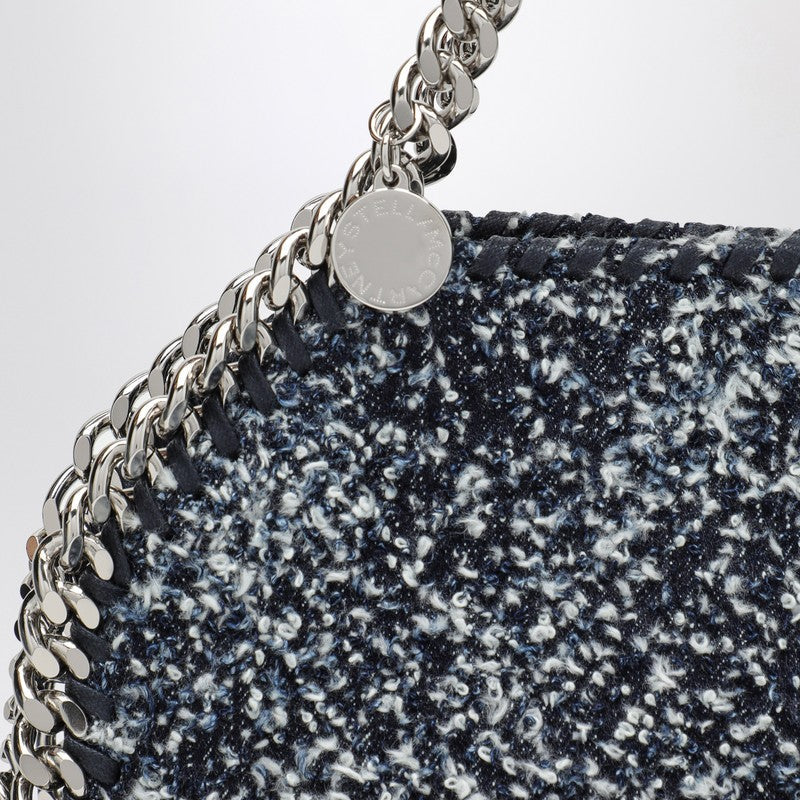 Stella Mccartney Falabella Mini BouclÃƒÆ’Ã‚Â© Blue MÃƒÆ’Ã‚Â©lange Bag Women