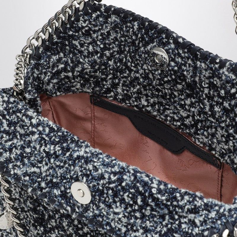Stella Mccartney Falabella Mini BouclÃƒÆ’Ã‚Â© Blue MÃƒÆ’Ã‚Â©lange Bag Women